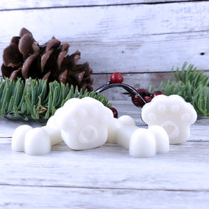 Pet Safe Soy wax melts (tarts) that fill your home with an orange and clove aroma.