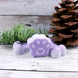 Pet Safe Soy wax melts (tarts) made with lavender essential oil.