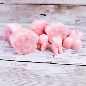 Pet Safe Soy wax melts (tarts) which smell like delicious raspberries and cream.