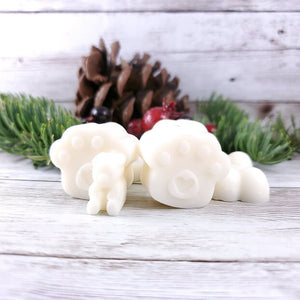 Pet Safe Soy wax melts (tarts) made with lavender essential oil.